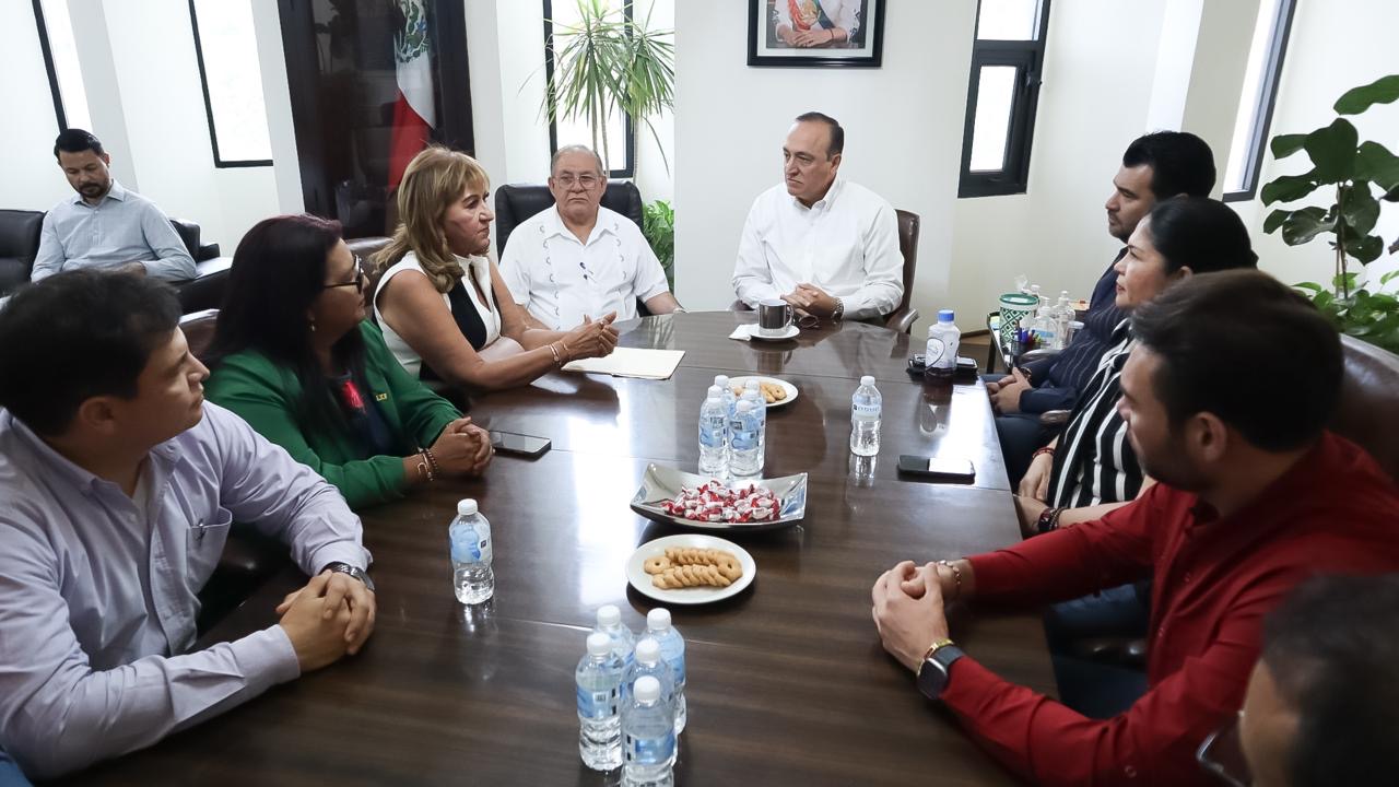 CONGRESO DE SINALOA Y AYUNTAMIENTO DE AHOME COORDINAN AGENDA PARA ATENDER DEMANDAS CIUDADANAS