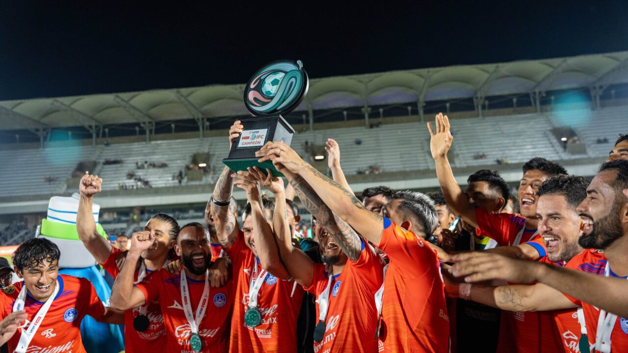 MAZATLÁN F.C. SE LLEVA EL TROFEO DEL IFC EN VERACRUZ