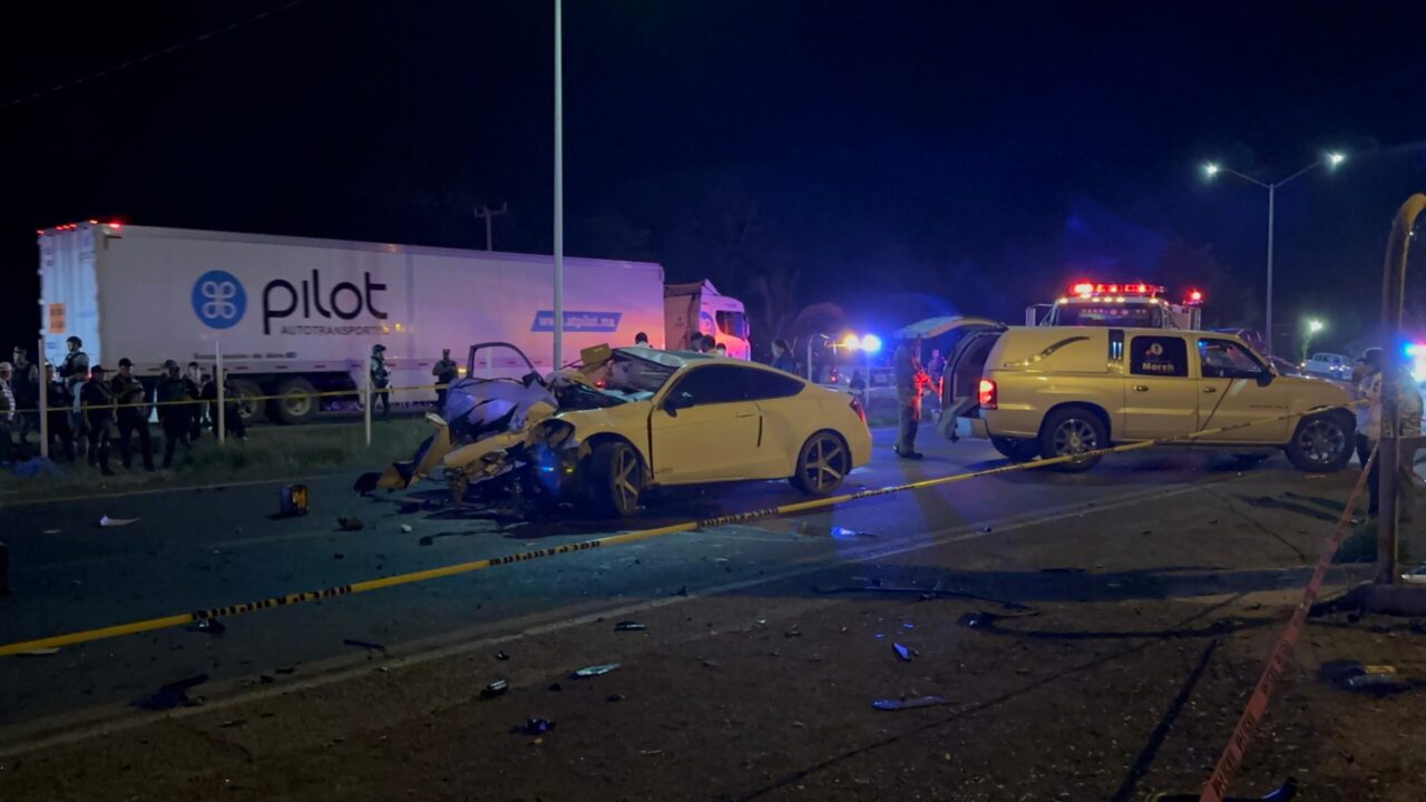 IDENTIFICAN A LOS DOS MUERTOS TRAS ENCONTRONAZO EN LEYVA SOLANO